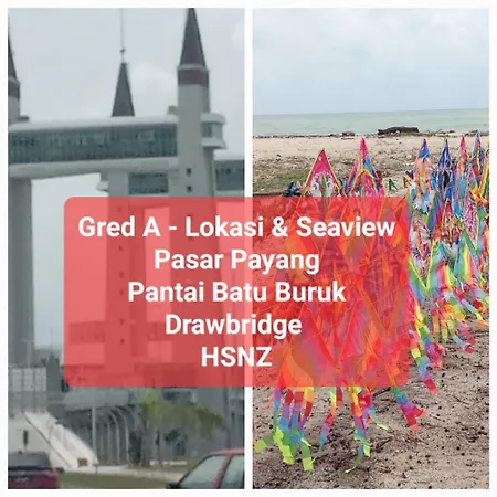 D'Kayangan Seaview Homestay Pusat Bandar Kt Kuala Terengganu Exterior photo